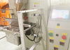 Automatic strench film fruits packing machine