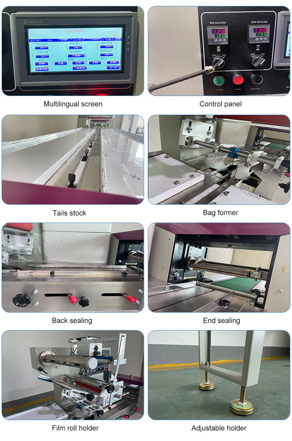 High efficiency cheese stick pillow packing Machine